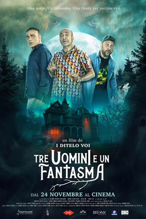 Three Man And A Ghost (2022) Dual Audio [Hindi & Italian]