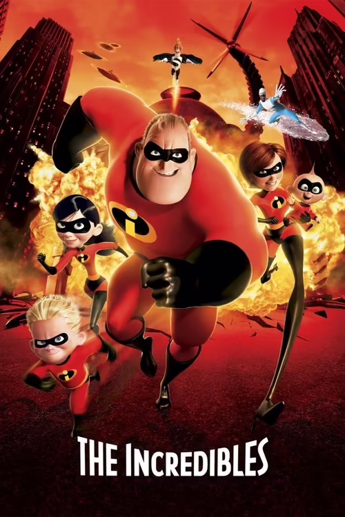The Incredibles (2004) [Hindi & English]