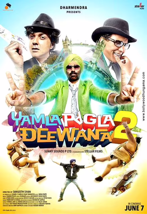 Yamla Pagla Deewana 2 (2013) [Hindi ORG]